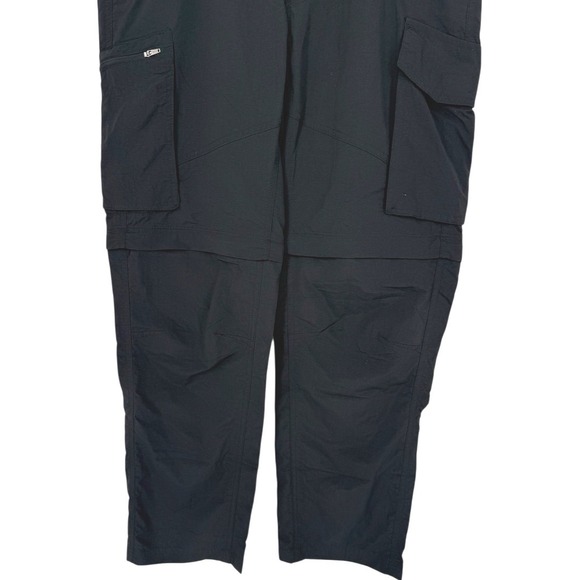 NWT Columbia Mens Silver Ridge Convertible Utility Pants Black Size 32 Hiking - Picture 9 of 13